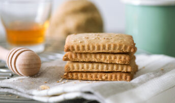 Biscuits au miel et graines de sésame