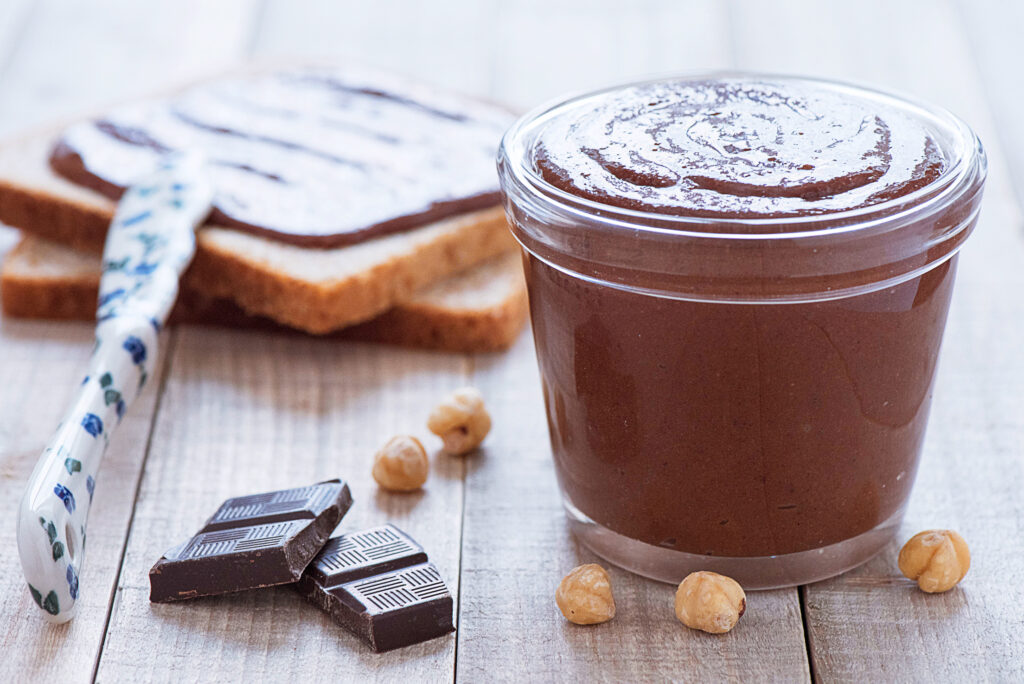 Pâte à tartiner au chocolat et aux noisettes