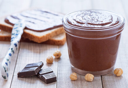 Pâte à tartiner au chocolat et aux noisettes