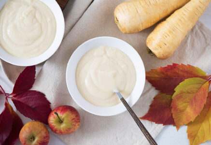 Velouté de panais au lait de coco