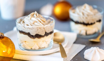 Dessert à la mousse de marron