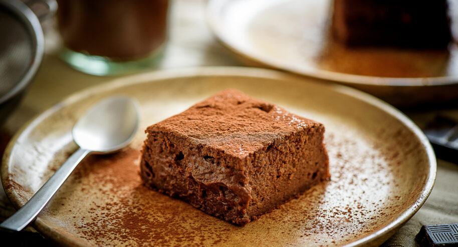 Carrés fondants au chocolat