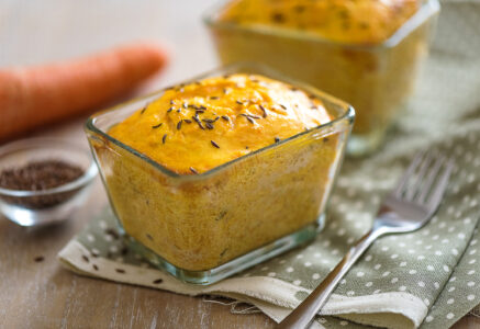 Flan de carottes au cumin