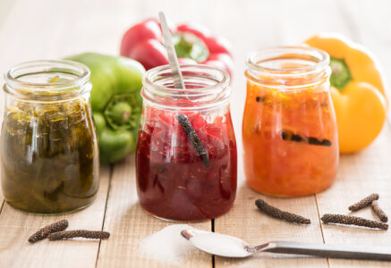 Confiture de poivron au poivre long