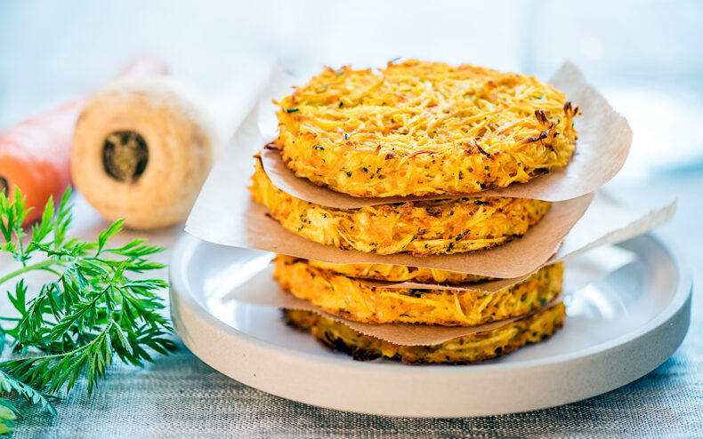 Galettes de carottes et panais - DR Mon Quotidien Autrement - E. Montuclard