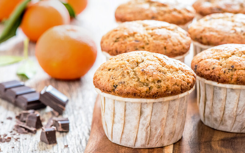 muffins à la clémentine et aux pépites de chocolat - DR Mon Quotidien Autrement - E. Montuclard