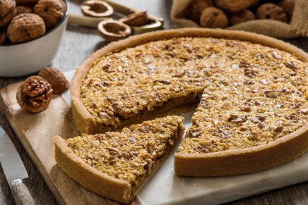 Tarte aux noix et au sirop d’érable
