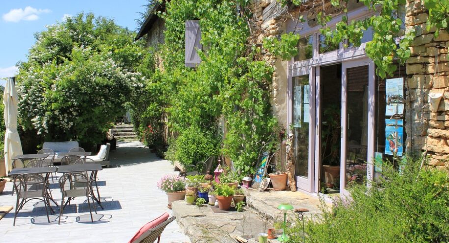 L'écogîte La Bicyclette Fleurie à Villemoirieu.