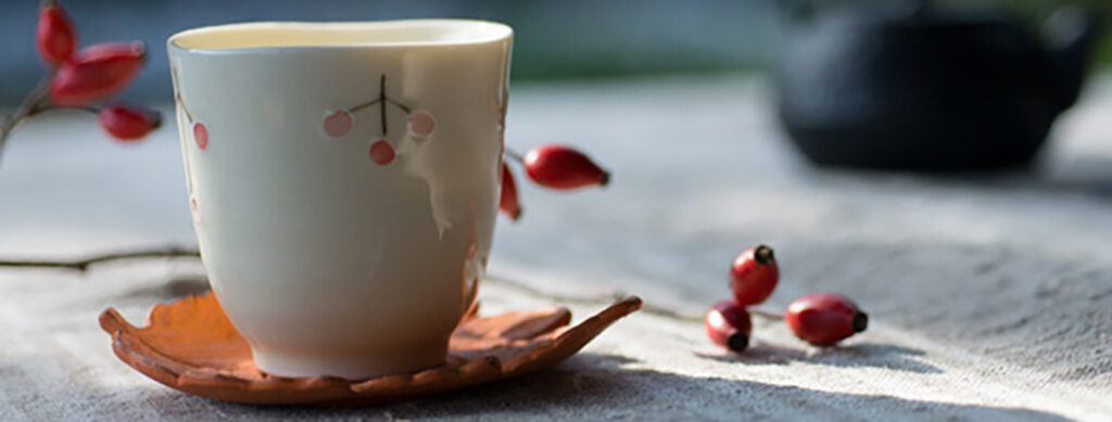 Les tasses à thé des Jardins de Gaïa © les Jardins de Gaïa