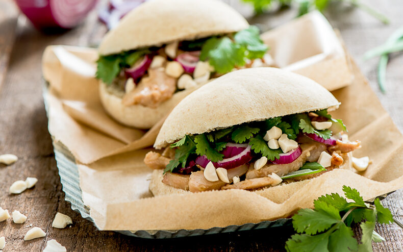 Bao burger au poulet - DR Mon Quotidien Autrement - E. Montuclard