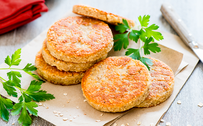 Galettes aux flocons d'avoine et fromage - DR Mon Quotidien Autrement. E. Montuclard