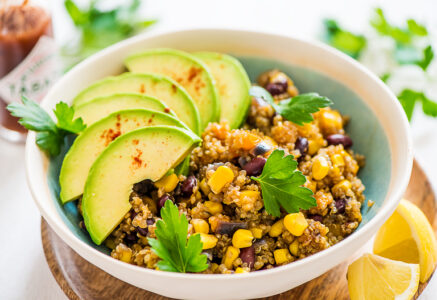 Quinoa à la mexicaine