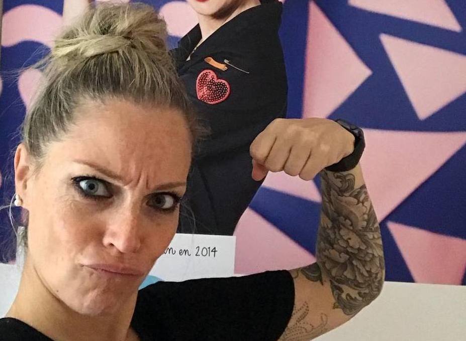 Depuis la fin de sa formation aux Etats-Unis en janvier 2017, Alexia a déjà tatoué un peu plus de 150 femmes et deux hommes. © Alexia Cassar (via Instagram)