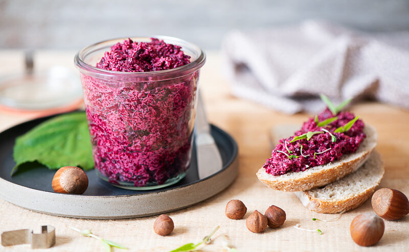 Rillettes à la betterave et aux noisettes - DR Mon Quotidien Autrement - E. Monctuclard