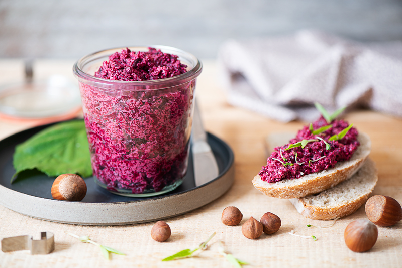 Rillettes à la betterave et aux noisettes - DR Mon Quotidien Autrement - E. Monctuclard