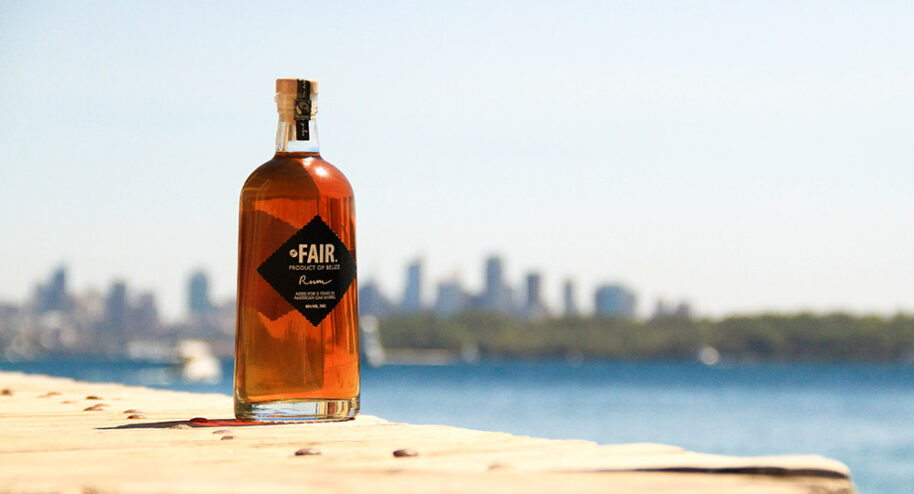 Le rhum Fair XO de Belize.