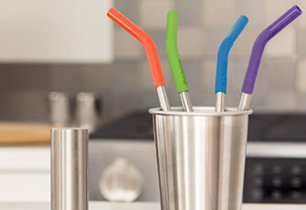 Paille en inox