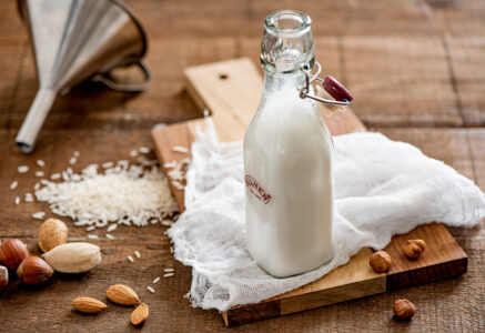 Lait végétal (riz, noisette, amande)