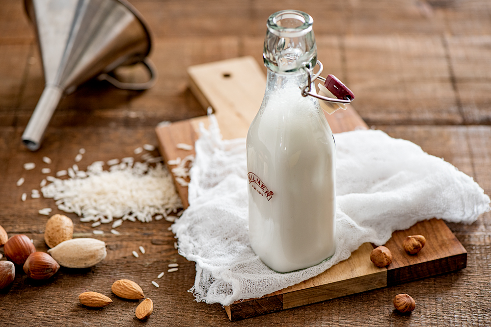 Lait végétal (riz, noisettes, amandes) DR. Mon Quotidien Autrement - E. Montuclard