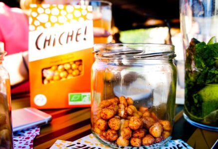 Les pois chiches grillés Chiche à l’heure de l’apéro