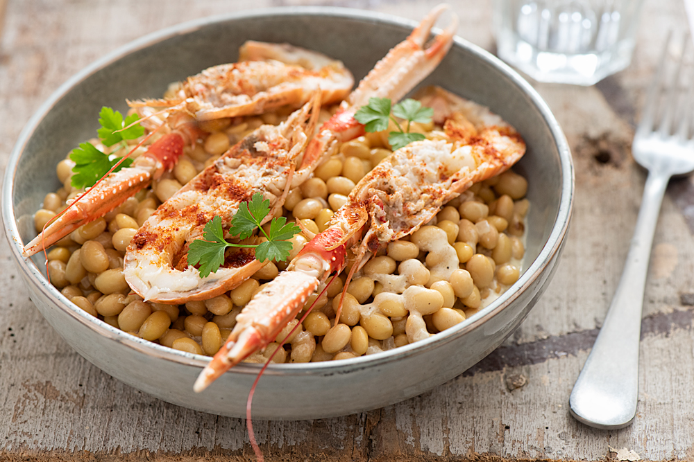 Soja jaune crémeux aux langoustines - DR Mon Quotidien Autrement - E. Montuclard