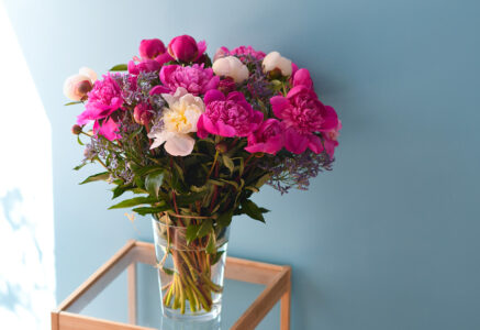 Bouquet de pivoines