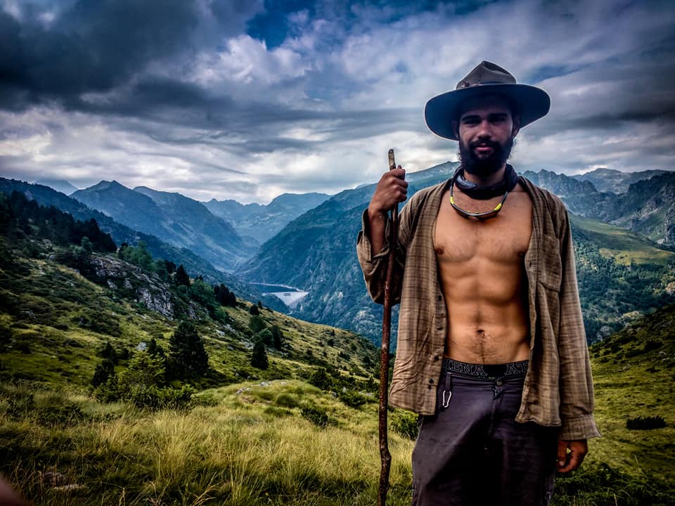 Jacob Karhu a vécu sept mois dans un refuge de montagne. DR