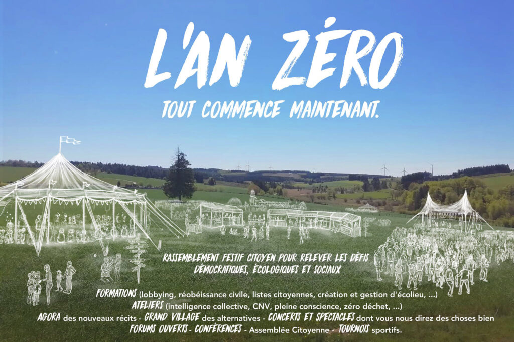 Affiche du festival l'An Zéro.