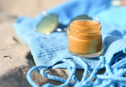 Mélange d’huiles pour peau bronzée