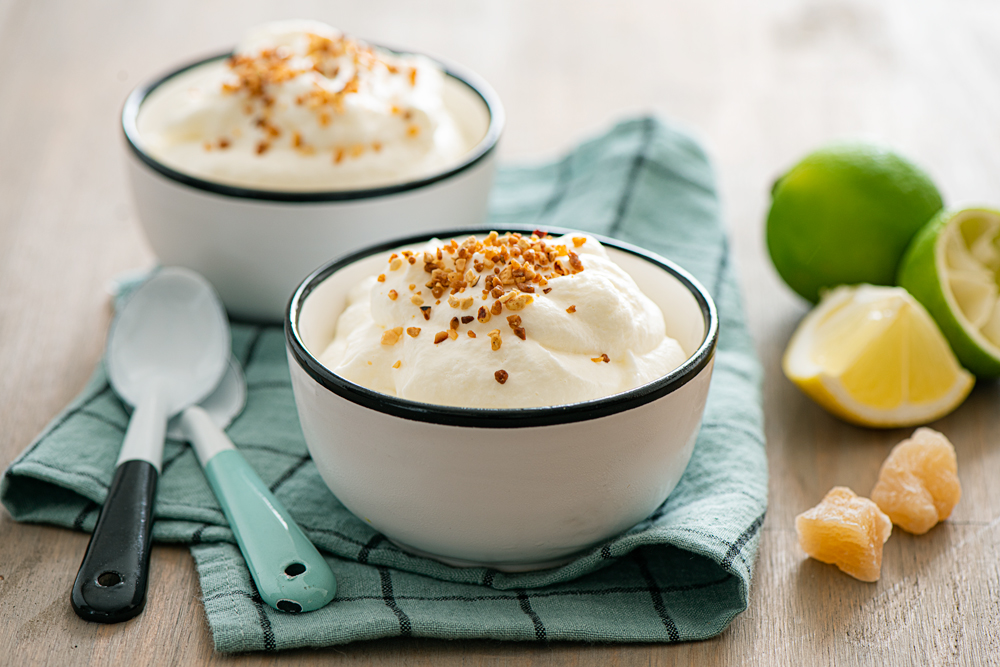 Mousse aux deux citrons et au gingembre - DR Mon Quotidien Autrement - e. Montuclard