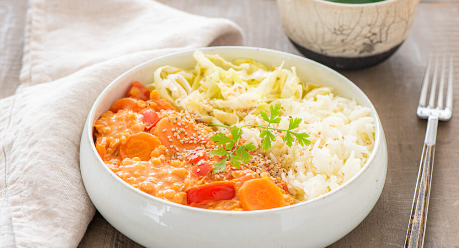 Dhal de lentilles corail - DR Mon Quotidien Autrement - E. Montuclard