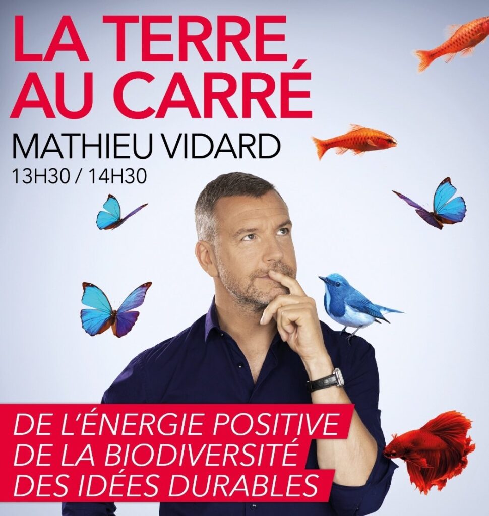 La terre au carré, présentée par Mathieu Vidard.