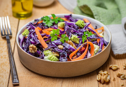 Salade automnale et croquante