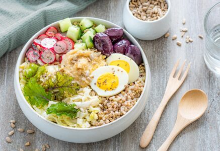Un bouddha bowl complet au sarrasin