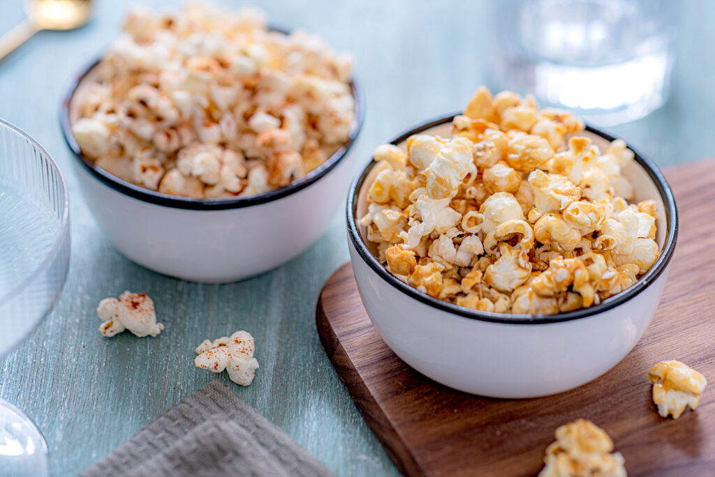 Porpcorn au caramel ou au paprika - DR Mon Quotidien Autrement - E. Montuclard