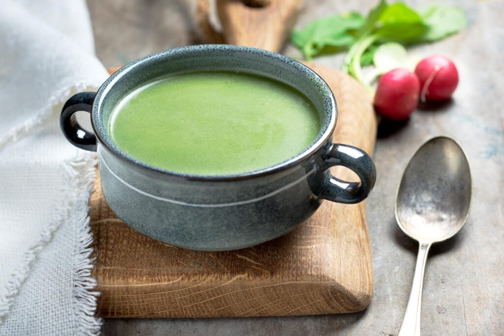 Soupe de fanes de radis - DR Mon Quotidien Autrement - E. Montuclard