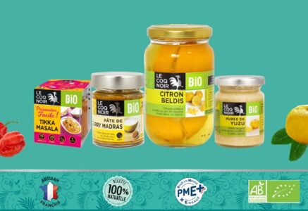 Les sauces et aides culinaires exotiques Le Coq noir 100 % naturelles et bio
