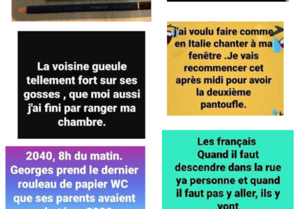 Les meilleures blagues du confinement