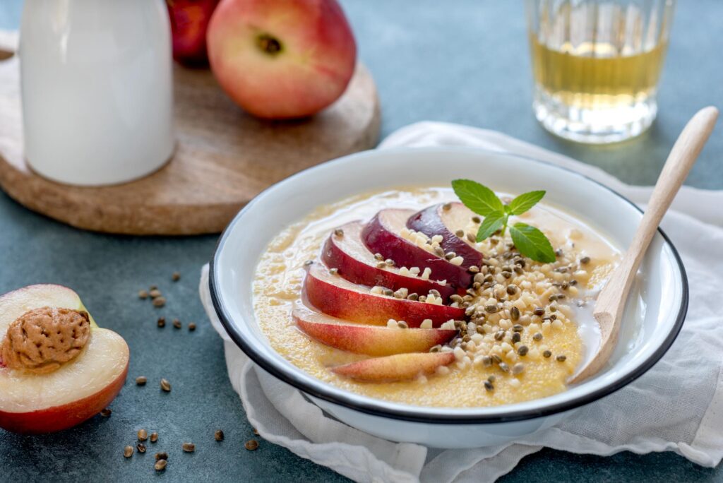 Polenta du petit déjeuner - DR Mon Quotidien Autrement - © E. Montuclard
