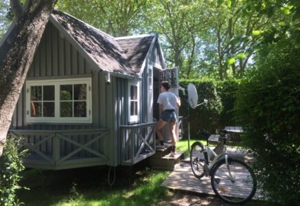 Un camping proche de Paris, à l’île de Boulancourt