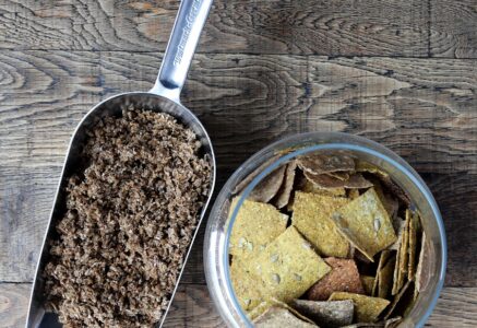 Les crackers Résurrection, à base de drêches de brasserie