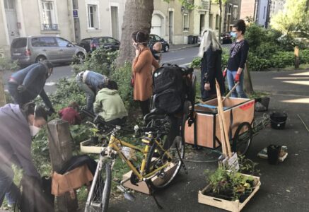 Les Jardinières masquées, à Tours, cultivent la ville