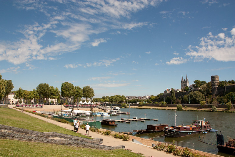 A Angers, les espaces verts représentent 14 % de la surface de la ville. Crédits Olivier Issaly