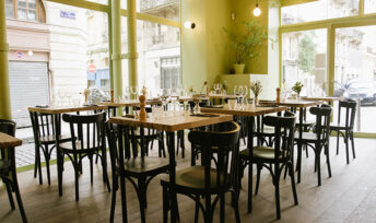 Le restaurant Le Mimosa à Bordeaux.