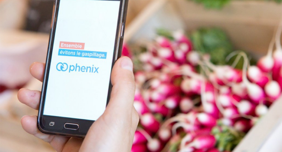 L'appli Le Phénix permet d'acheter des invendus à prix cassés.