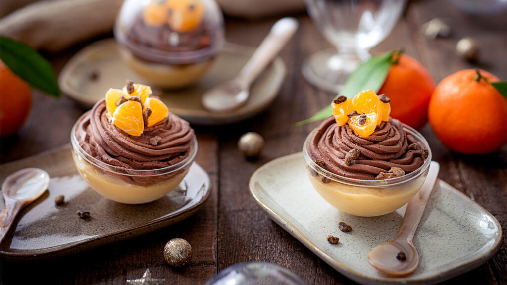 Crème de clémentine et ganache au chocolat - DR Mon Quotidien Autrement - © E. Montuclard