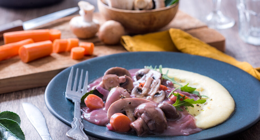 Bourguignon de champignons - DR Mon Quotidien Autrement - © E. Montuclard