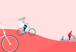Mai à vélo