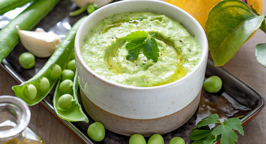 Houmous de petits pois - DR Mon Quotidien Autrement - © E. Montuclard