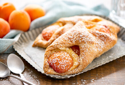 Feuilletés aux abricots